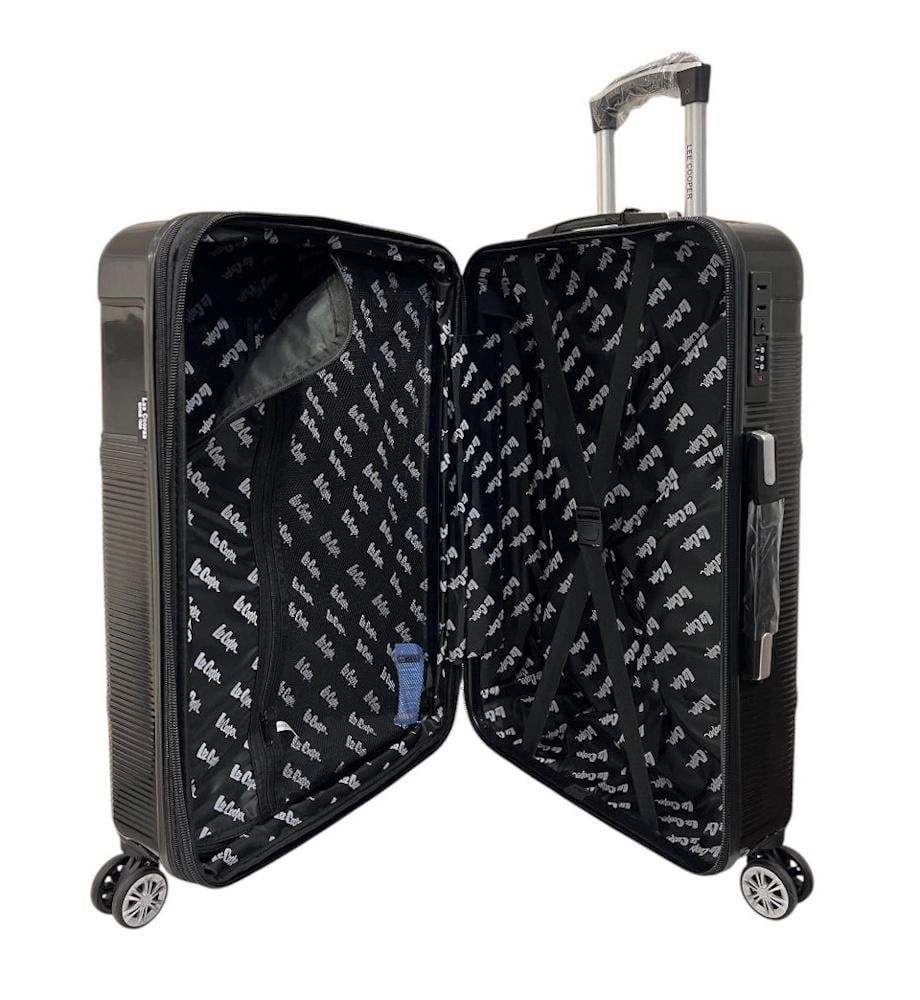 Чемодан малый для ручной клади Lee Cooper 32203 поликарбонат S Черный - фото 3