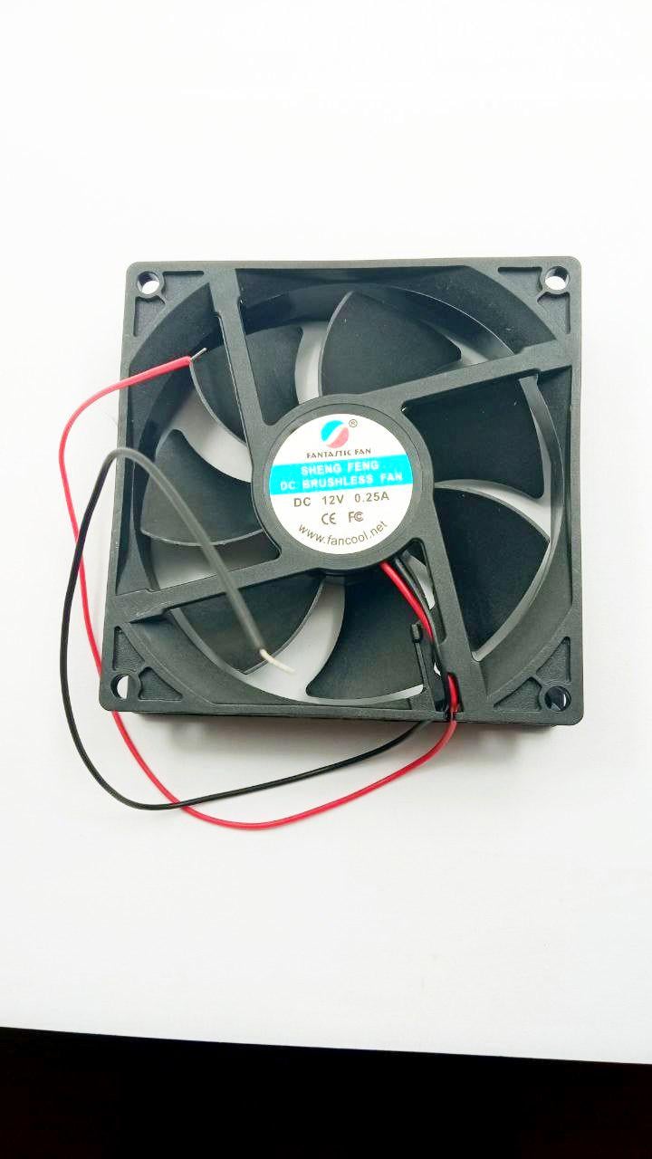 Вентилятор SF9225SM,12VDC 92x92x25 мм (30697)