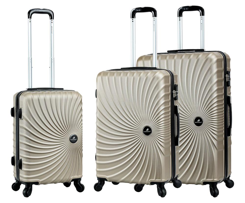Комплект чемоданов Madisson Snowball 44603 Шампань (31219127)
