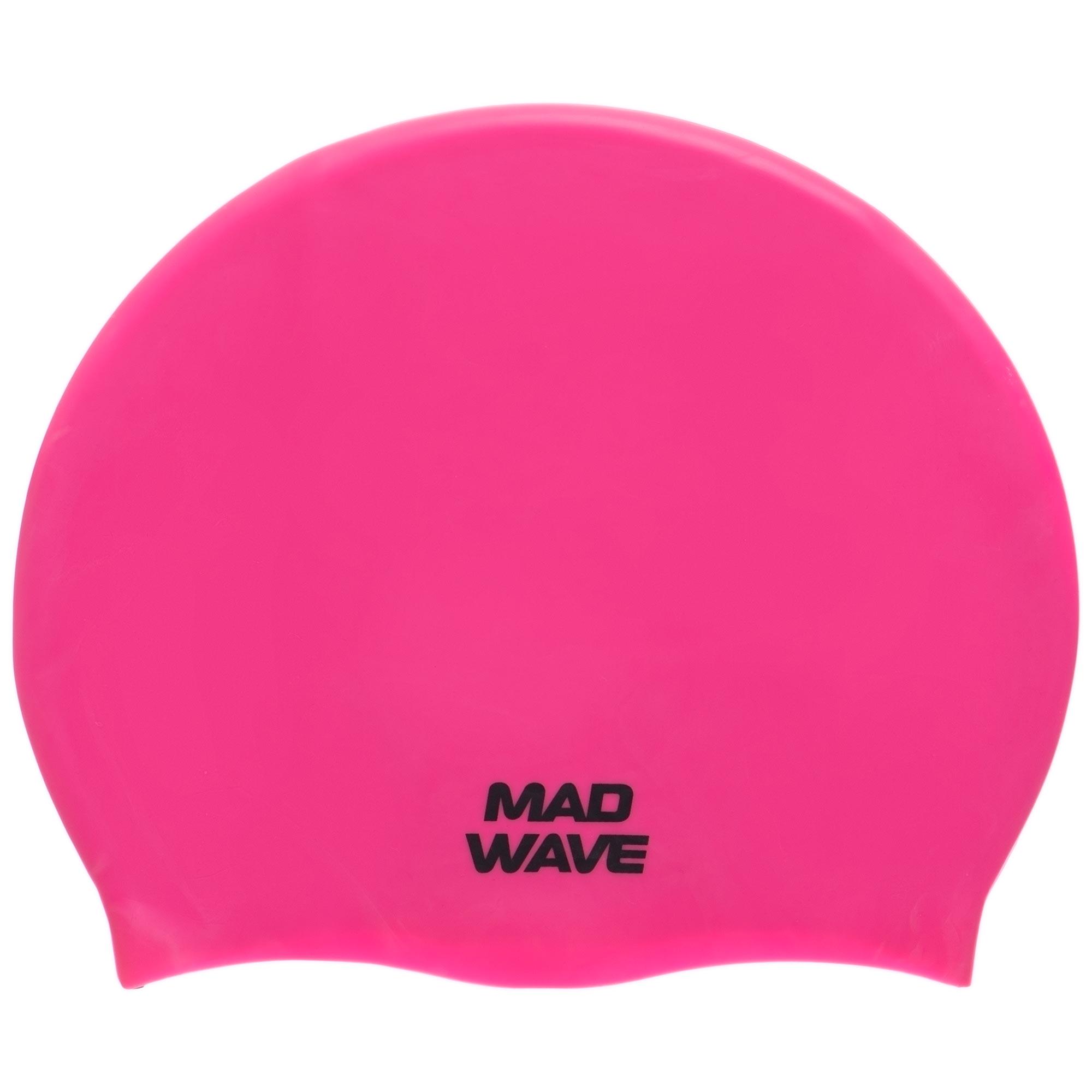 Шапочка для плавання для дорослих MadWave Light BIG M053113 силіконова Рожевий (M053113_Розовый) - фото 1 Шапочка для плавання для дорослих MadWave Light BIG M053113 силіконова Рожевий (M053113_Розовый) - фото 1
