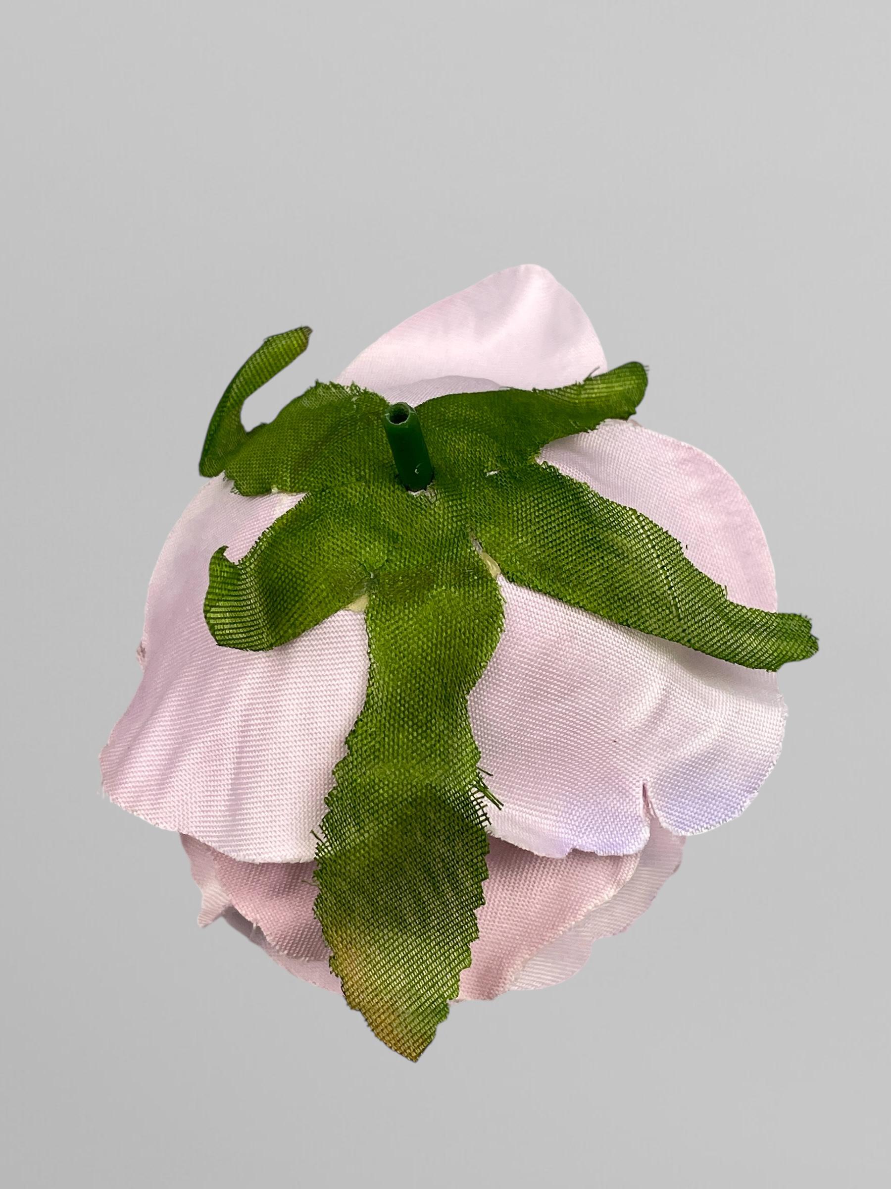 Искусственная головка розы сатиновая 10 см Лиловый (К02023) - фото 3 Искусственная головка розы сатиновая 10 см Лиловый (К02023) - фото 3