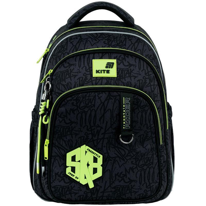 Рюкзак школьный KITE Education SK8 39x29, 5x14, 2 см 15 л Черный (K26-763M-3)