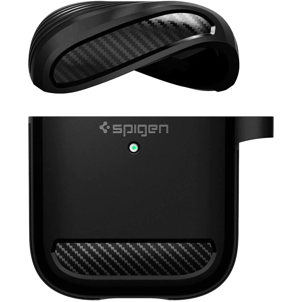 Чохол для Airpods Pro Spigen Tough Armor MAG Case for AirPods Pro 2/1 Black (ASD01117) - фото 9