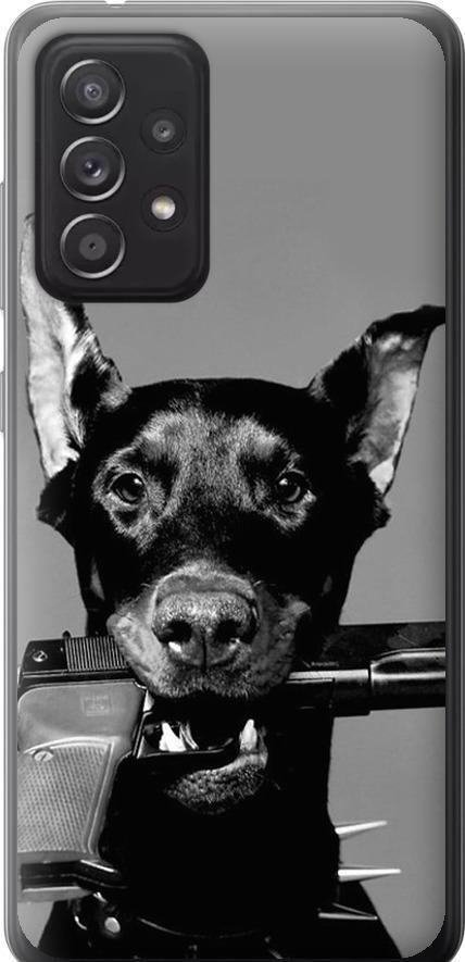 Чехол на Samsung Galaxy A52 Доберман (2745t-2251-42517)