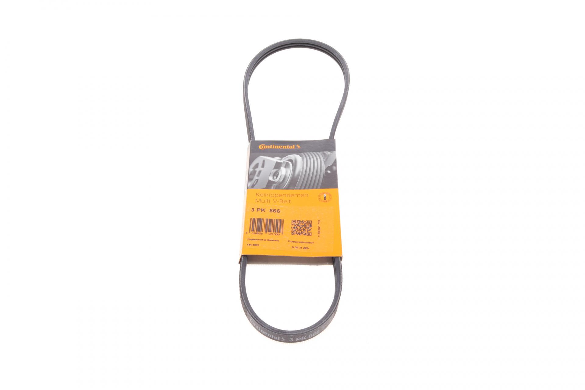 Ремень генератора Continental Citroen Jumper/Peugeot Boxer 2.5D 96- (3PK866)