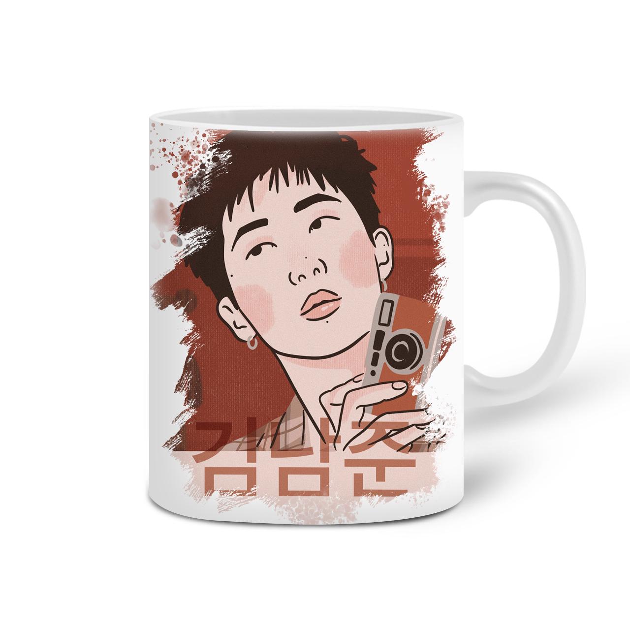 Чашка керамическая Kim Nam Joon BTS 330 мл (20259-3261)