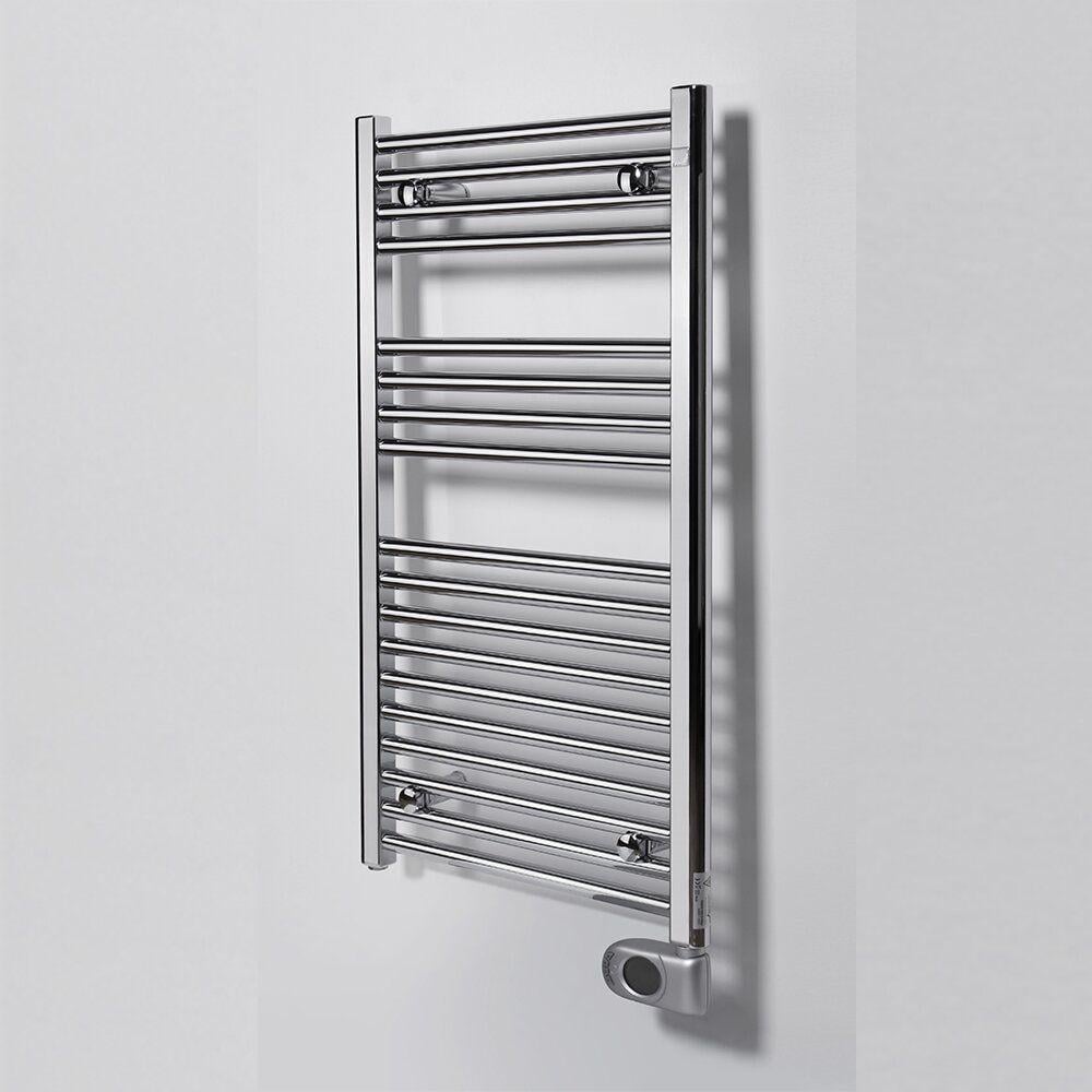 Полотенцесушитель электрический Zehnder Aura 300 Вт 1226х500 мм Хром (PBECZ-120-50-MQ)