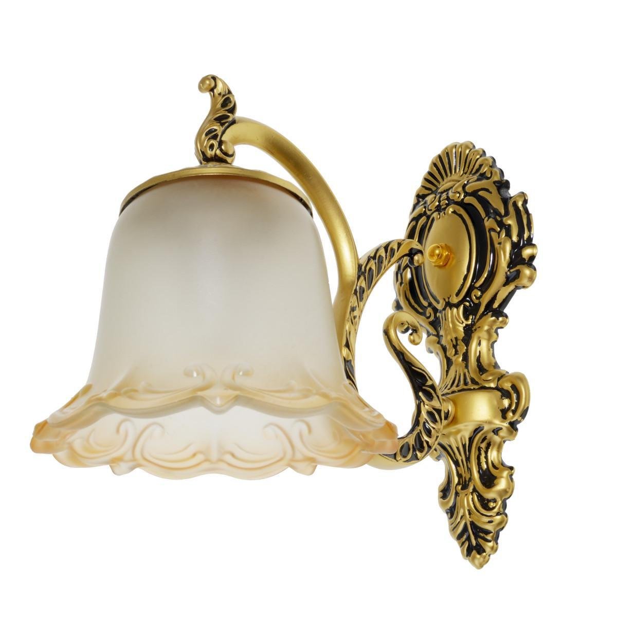 Бра настінне накладне класичне Brille BKL-686W/1 E27