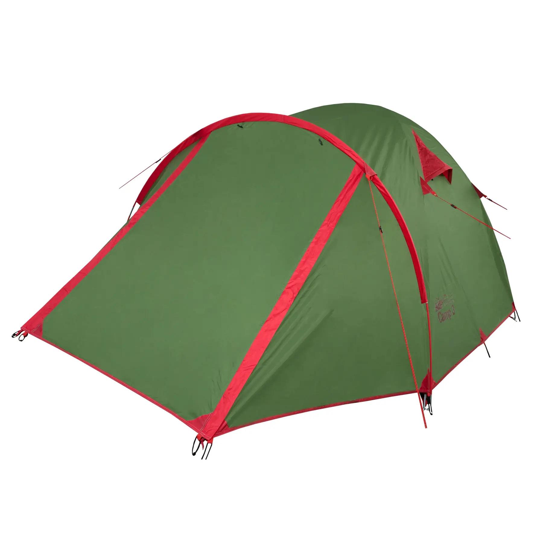 Намет тримісний туристичний Tramp Lite Camp 3 220х380х130 см • Краща ...