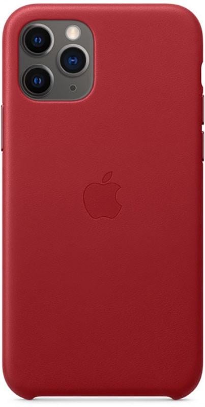 Apple Leather Case for iPhone 11 Pro, Product (Red) (MWYF2)