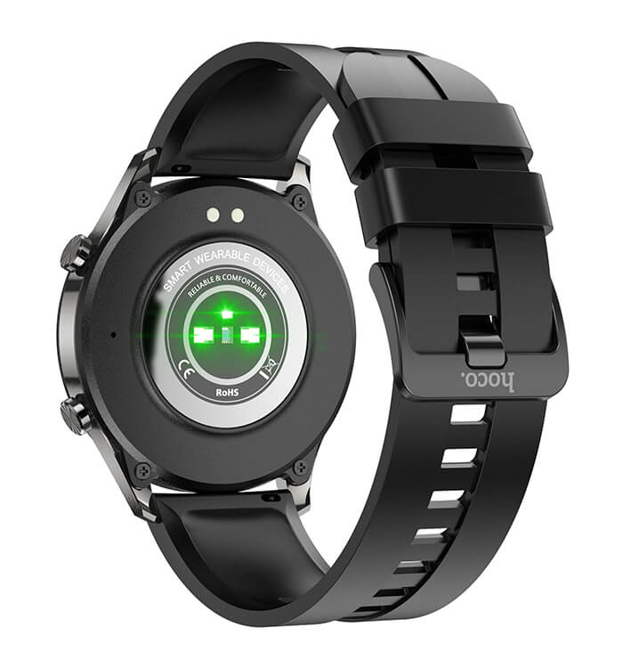 Смарт-годинник Hoco Smart Watch Y7 Track HeartRate IP68 Black - фото 2