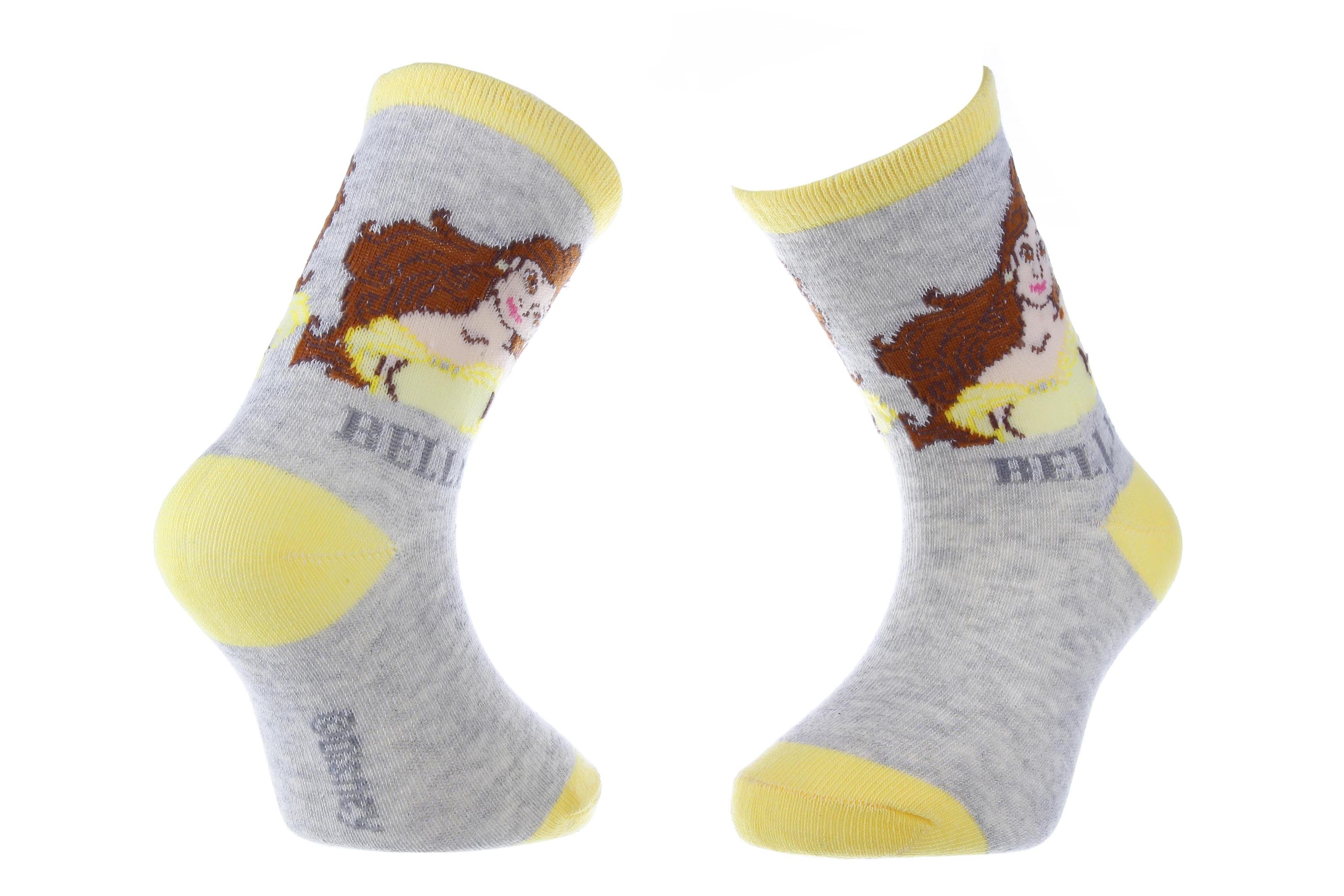 Носки Disney Beautiful Princess р. 19-22 Sulphur/Pale yellow (43891047-4)