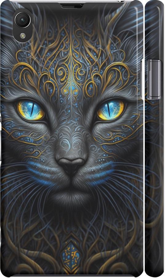 Чехол на Sony Xperia Z1 C6902 Кошка (5548c-38-42517) Чехол на Sony Xperia Z1 C6902 Кошка (5548c-38-42517)