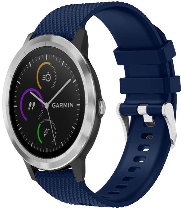 Ремешок Correa для Garmin Vivoactive 3 Dark blue (17937)