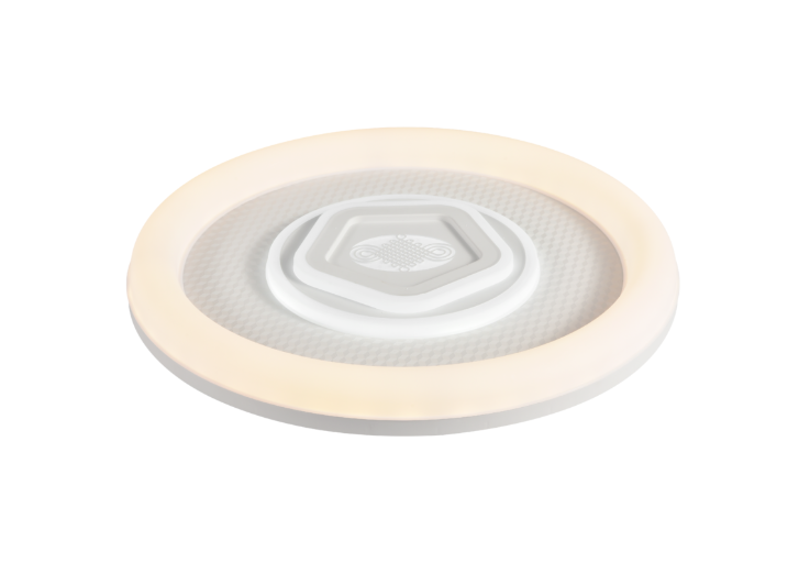 Люстра светодиодная пристельная Valeso 99 Вт 47 см Белый (2H-001 99 Вт ) Люстра светодиодная пристельная Valeso 99 Вт 47 см Белый (2H-001 99 Вт )