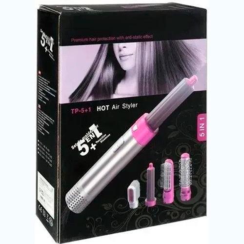 Фен повітряний мультистайлер з насадками HOT Air Styler TP -5+1 Сталевий - фото 1 Фен повітряний мультистайлер з насадками HOT Air Styler TP -5+1 Сталевий - фото 1