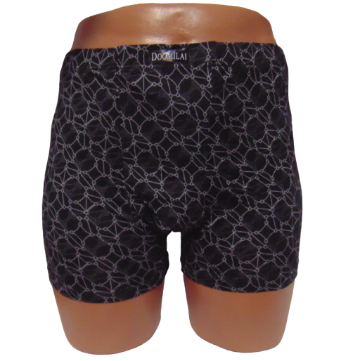 Трусы мужские Doomilai 01662 4XL Черный/Белый