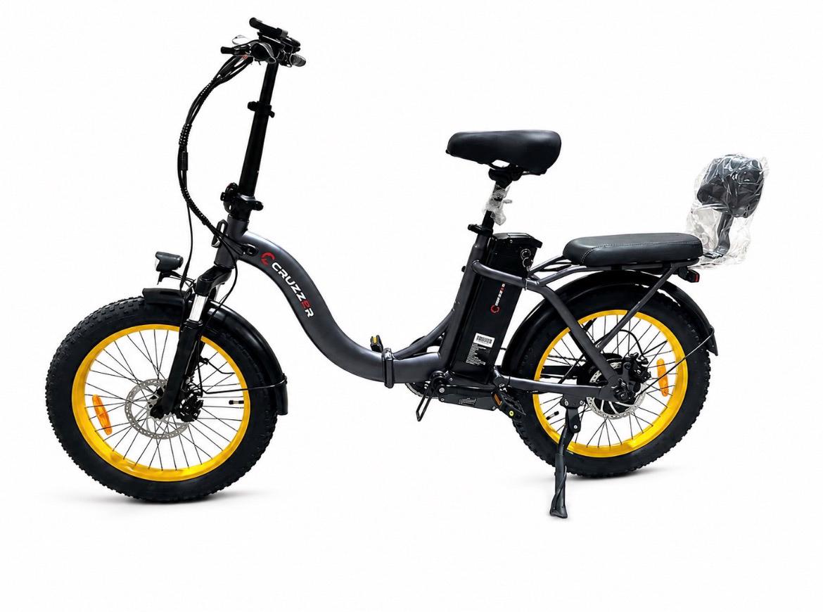 ᐉ Электровелосипед складной Cruzzer M8 750W 48V 21Ah • Купить в