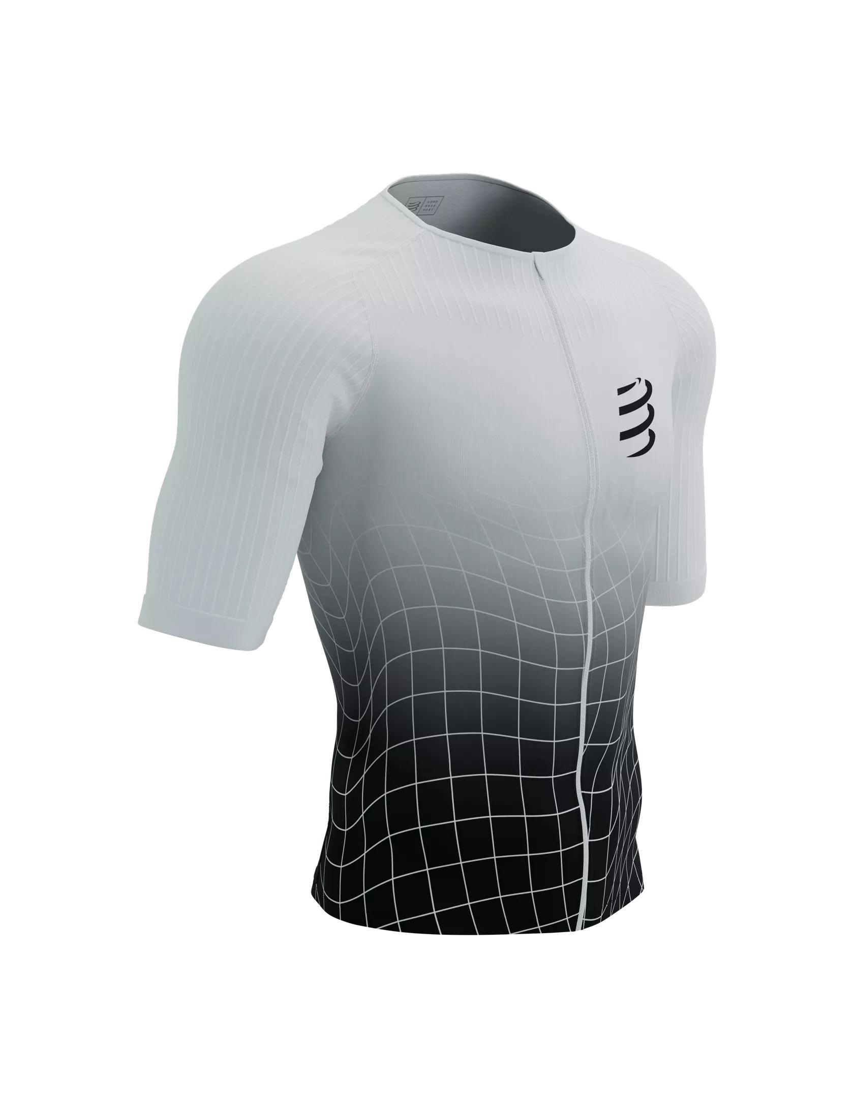 Футболка чоловіча Compressport Tri Postural Aero SS Top M Black/White