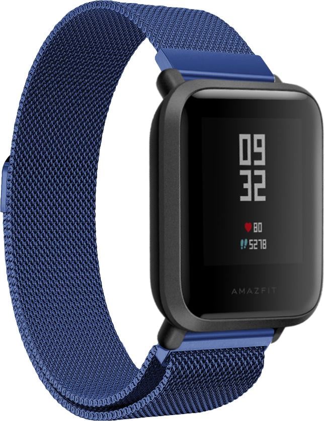 Ремешок Миланская петля Milano для Amazfit Bip Blue (13332-28)