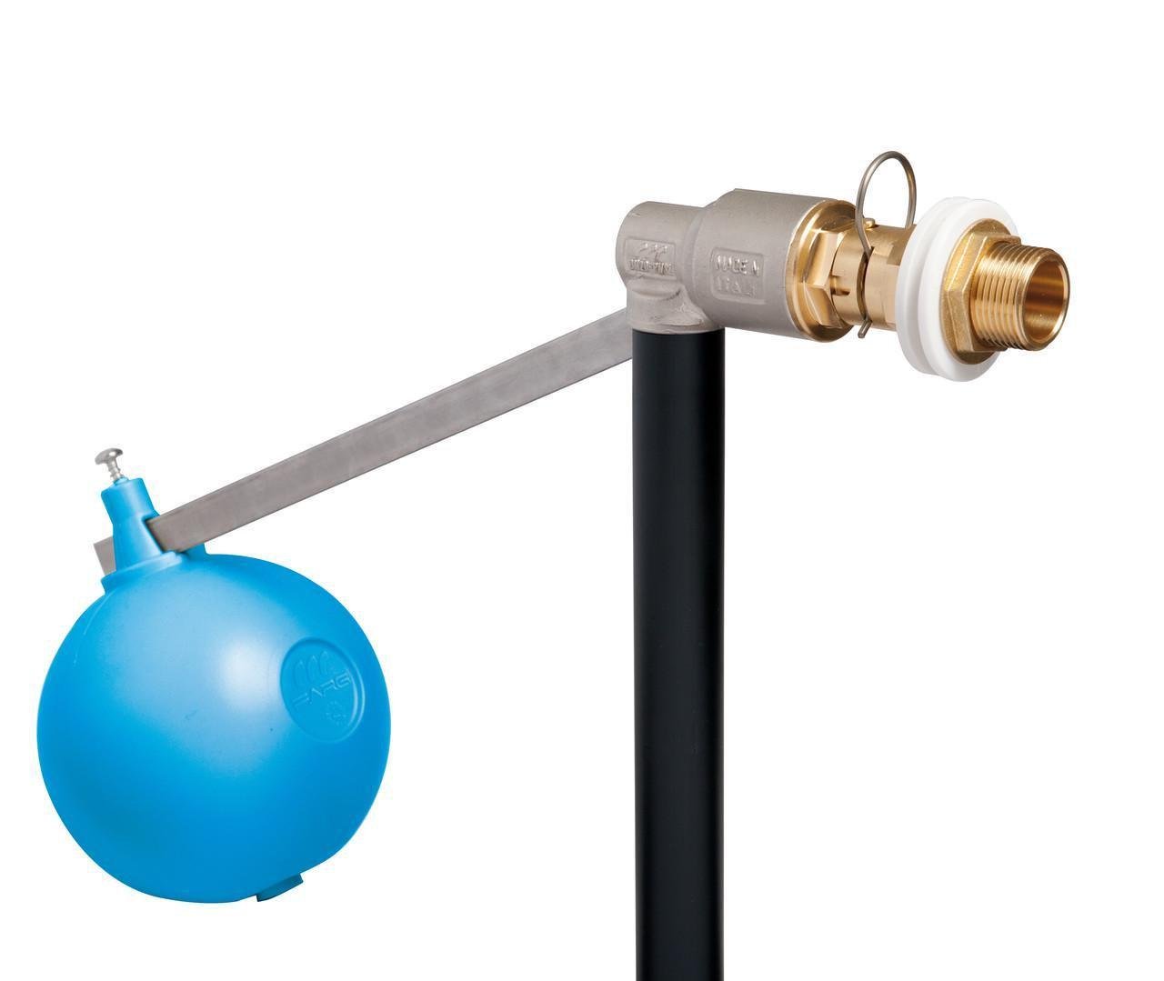 Клапан з поплавком комплект FARG кульовий із засувкою Ø 1/2" (525/1.1/2+533.150)