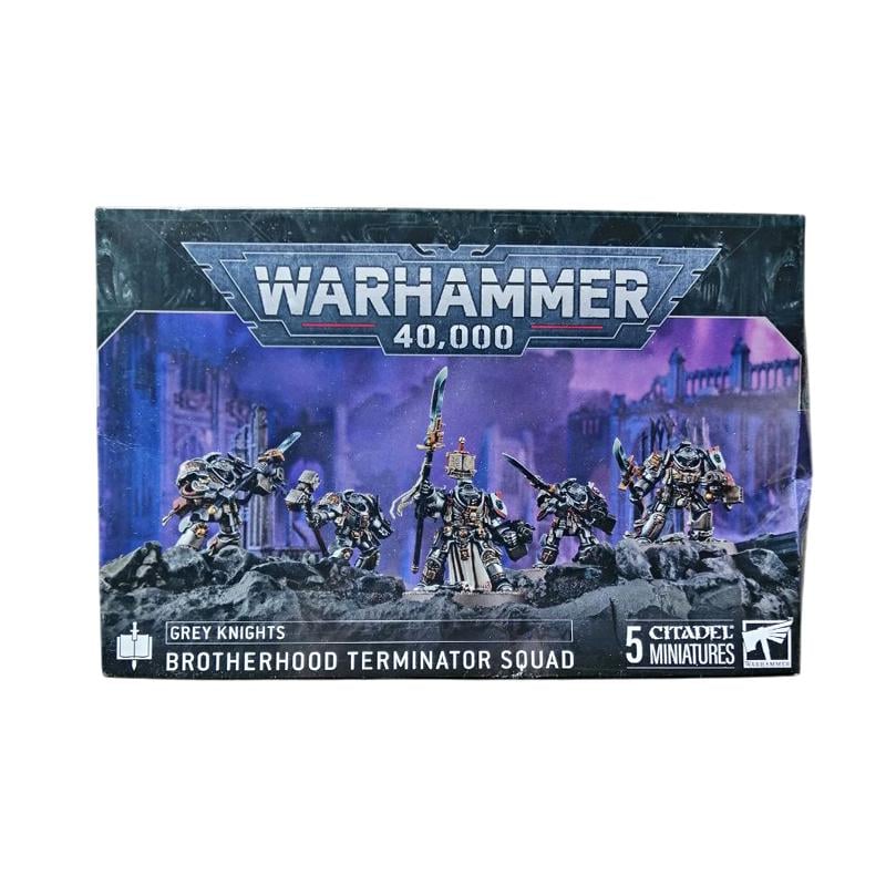 Набор миниатюр Warhammer 40,000 Grey Knights Brotherhood Terminator Squad (30079629)