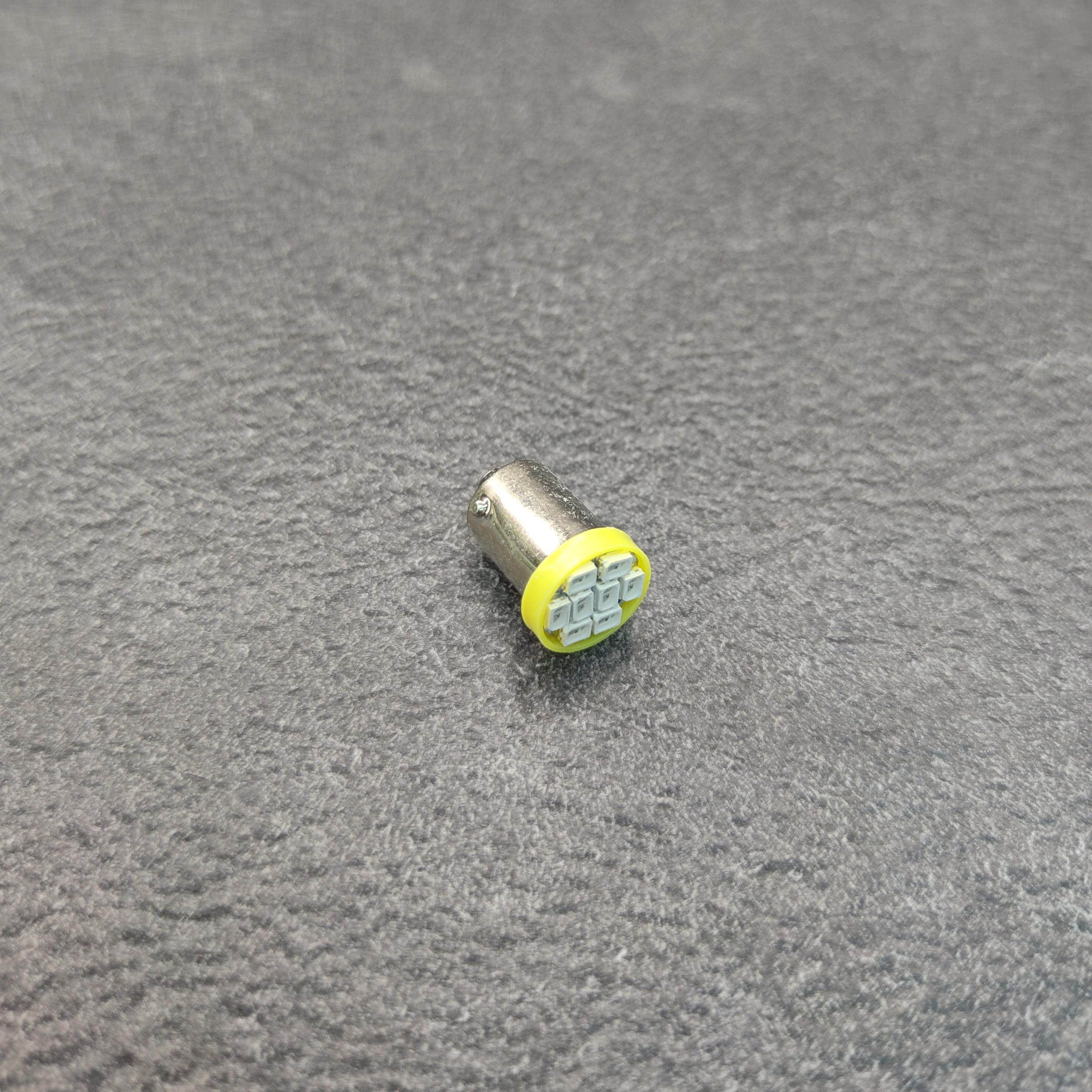 Автолампа BA9S 8SMD 1206 T4W LED Желтый (513STORE3)