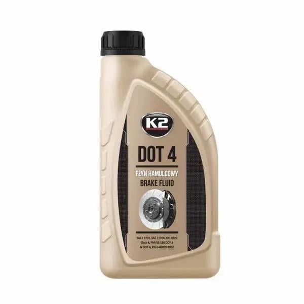 Тормозная жидкость K2 DOT-4 Brake Fluid 1 л (2203701688)