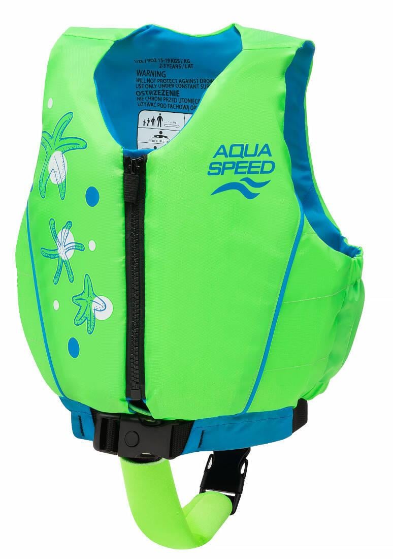 Жилет детский для плавания Aqua Speed Star 19-30 кг Салатовый (627-03 19-30)
