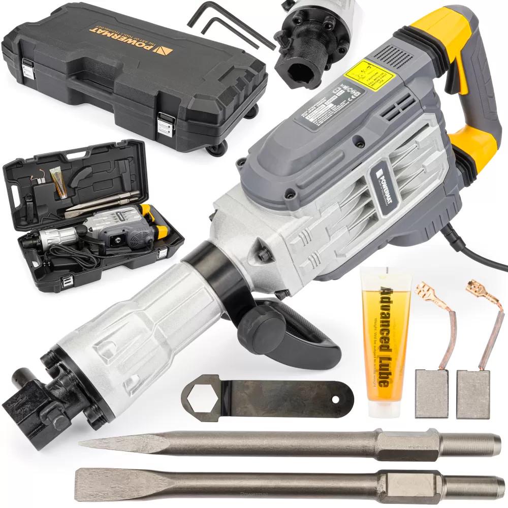 Відбійний молоток Powermat PM-MWB-3300M 2415718307 3300 Вт 65 Дж 2000 об/хв - фото 2