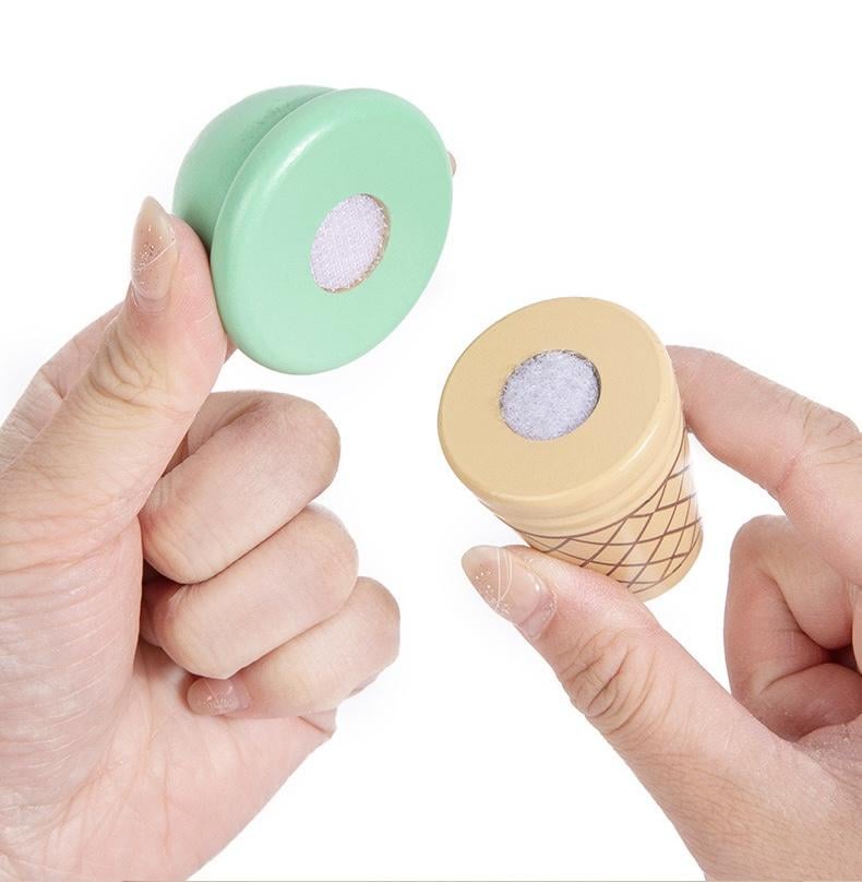 Дитячий ігровий набір Cream Counter Морозиво дерев'яний Ice (133) - фото 4 Дитячий ігровий набір Cream Counter Морозиво дерев'яний Ice (133) - фото 4