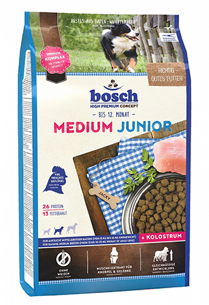 Сухой корм для собак Bosch Medium Junior 15 кг