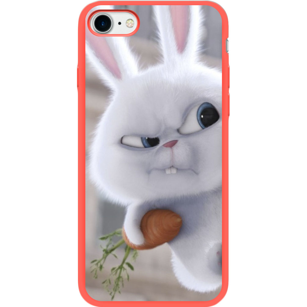 Чохол BoxFace Apple iPhone 7/8 SE 2020 Rabbit Snowball Червоний силікон  (26205-up1116-35445)