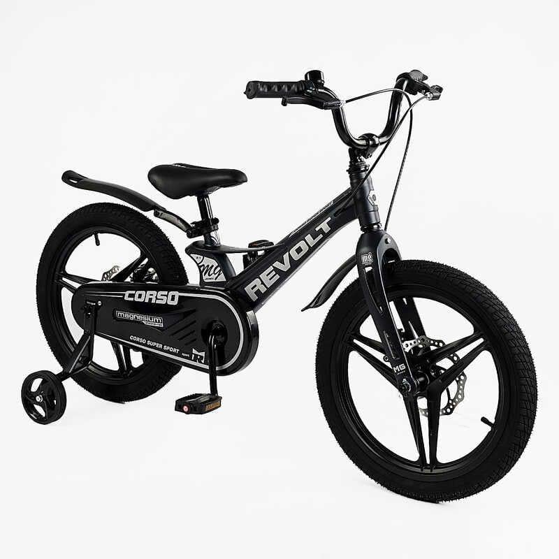Велосипед дитячий Corso Connect 18" Black (162278)