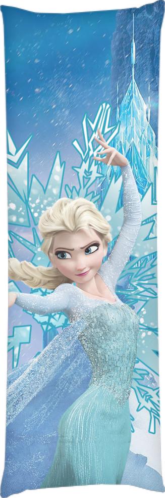 Подушка дакимакура Холодное Сердце Frozen 5 50x150 см (13546185)