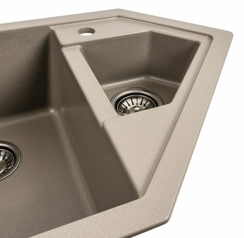 Мойка для кухни Platinum 9950 PANDORA Титан (SP000039646) - фото 7 Мойка для кухни Platinum 9950 PANDORA Титан (SP000039646) - фото 7