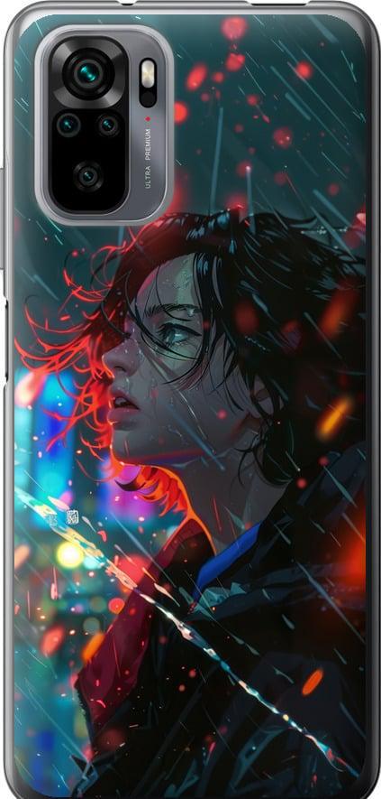 Чехол на Xiaomi Redmi Note 10 Ночные огни (6096t-2277-42517) Чехол на Xiaomi Redmi Note 10 Ночные огни (6096t-2277-42517)
