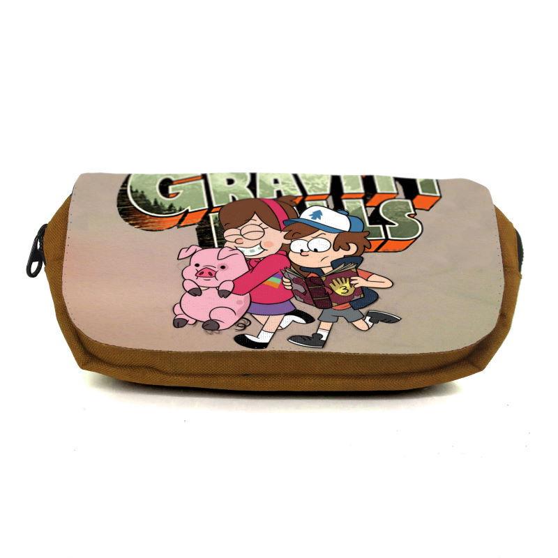 Пенал школьный Gravity Falls GFS-004 Оранжевый (1468272884)