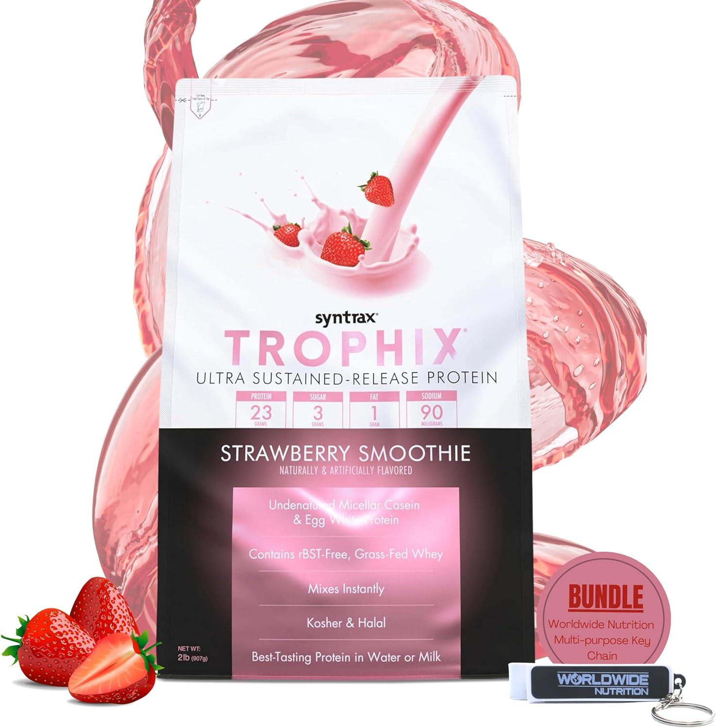 Протеин Syntrax Trophix Strawberry Smoothie 908 г