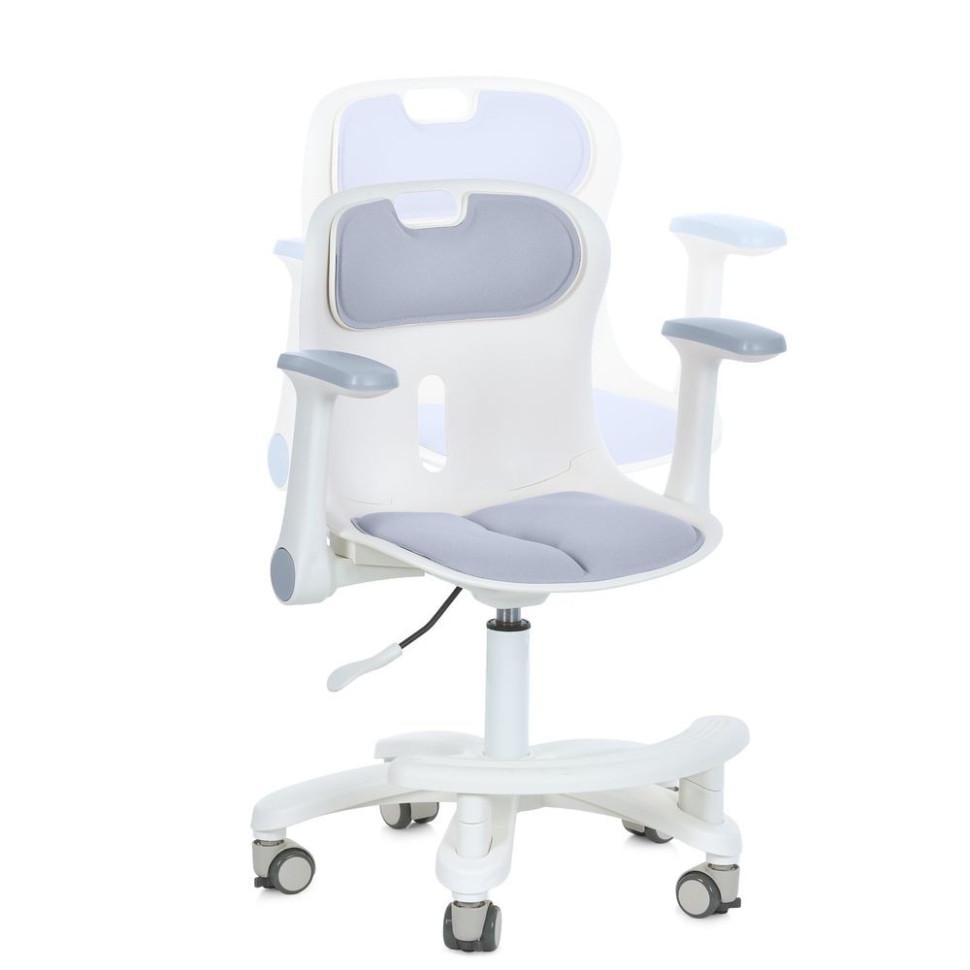 Детское кресло Bambi комбинированное регулируемое с подлокотником Серый (KL-154-R-83)