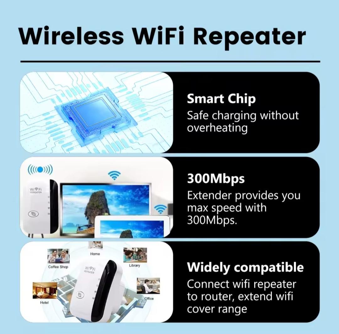 Ретранслятор Wi-Fi 300 Мбит/с 802.11N (2447163054) - фото 4