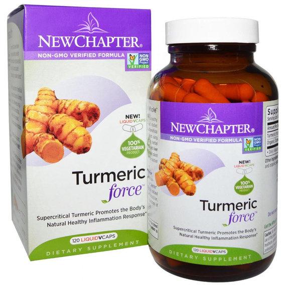 Куркума New Chapter Turmeric Force 120 Veg Caps