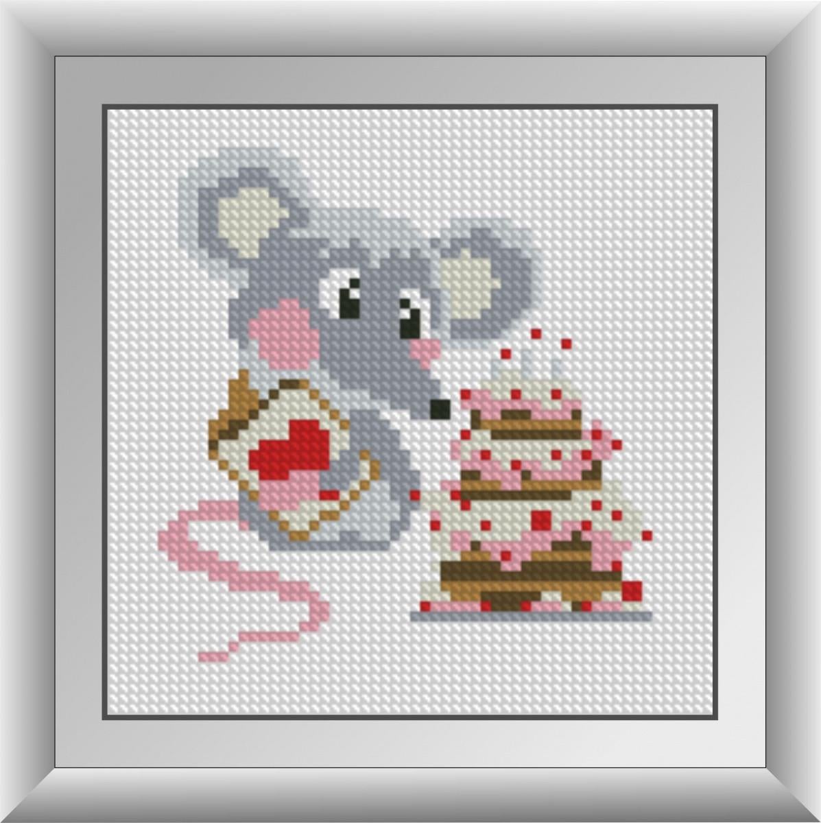 Алмазная мозаика Dream Art Мышонок 31007M в коробке (1309822467)