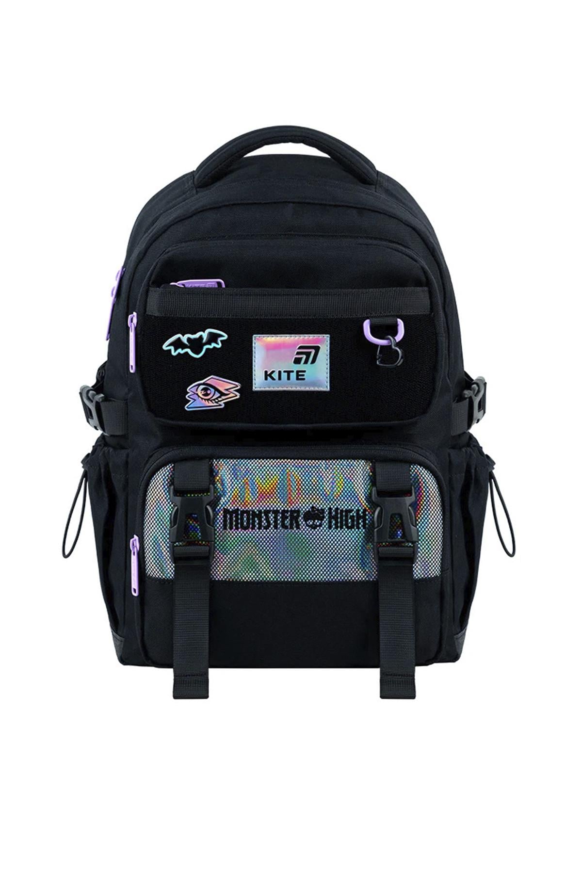 Рюкзак школьный ортопедический KITE Education Monster High MH26-1022M Рюкзак школьный ортопедический KITE Education Monster High MH26-1022M