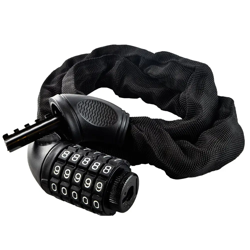 Замок велосипедный кодовый в чехле 100 см Черный (7-27-234564916 ) Замок велосипедный кодовый в чехле 100 см Черный (7-27-234564916 )