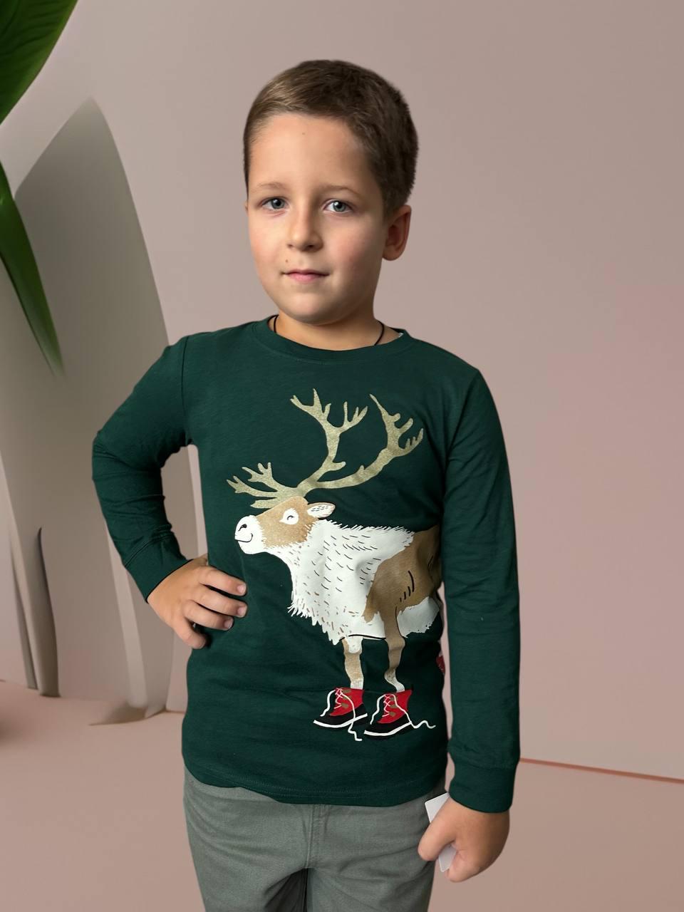 Лонгслив Carter’s 8 лет 128-134 см Зеленый