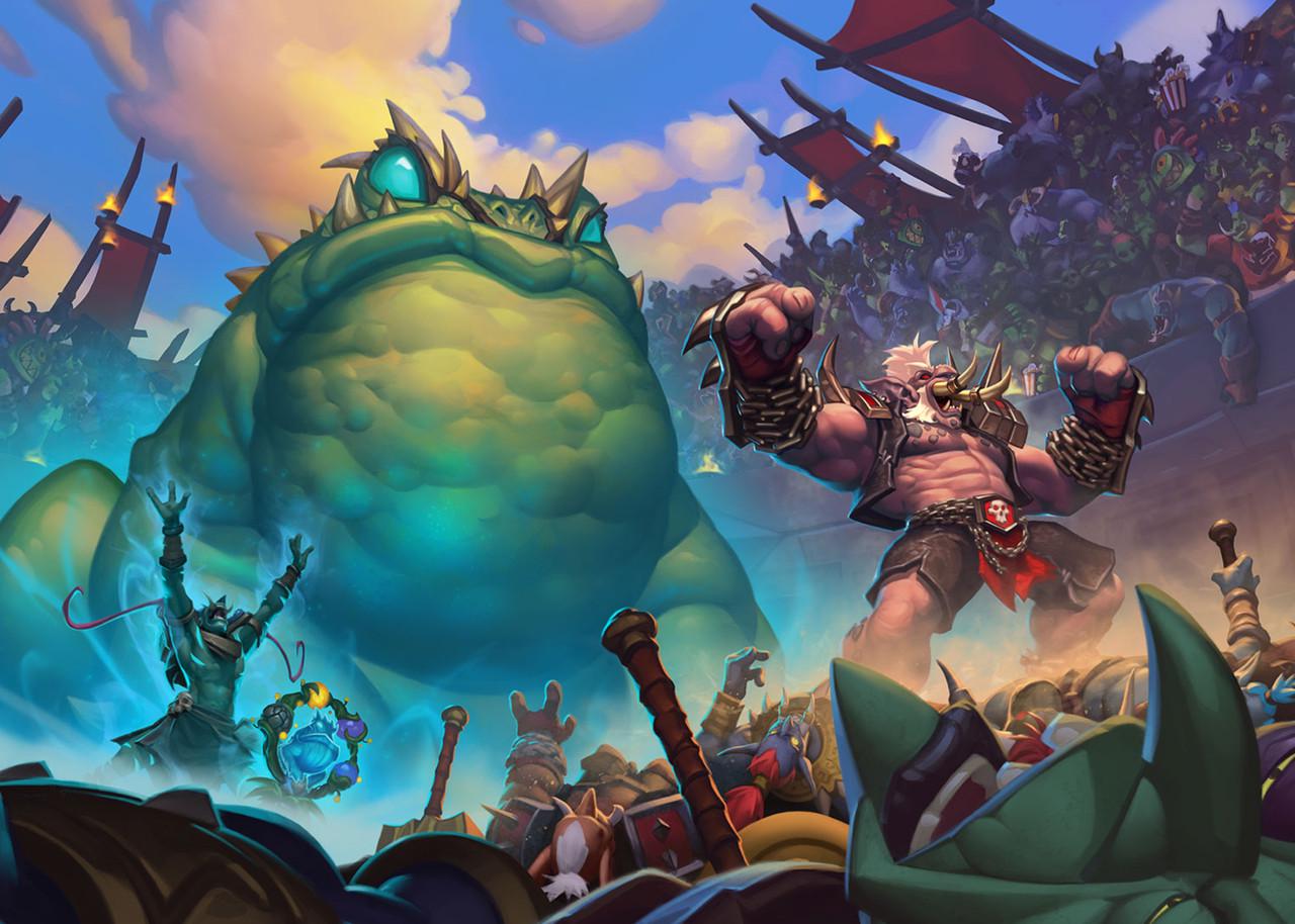 Картина GeekLand Hearthstone битва (HS.09.014)