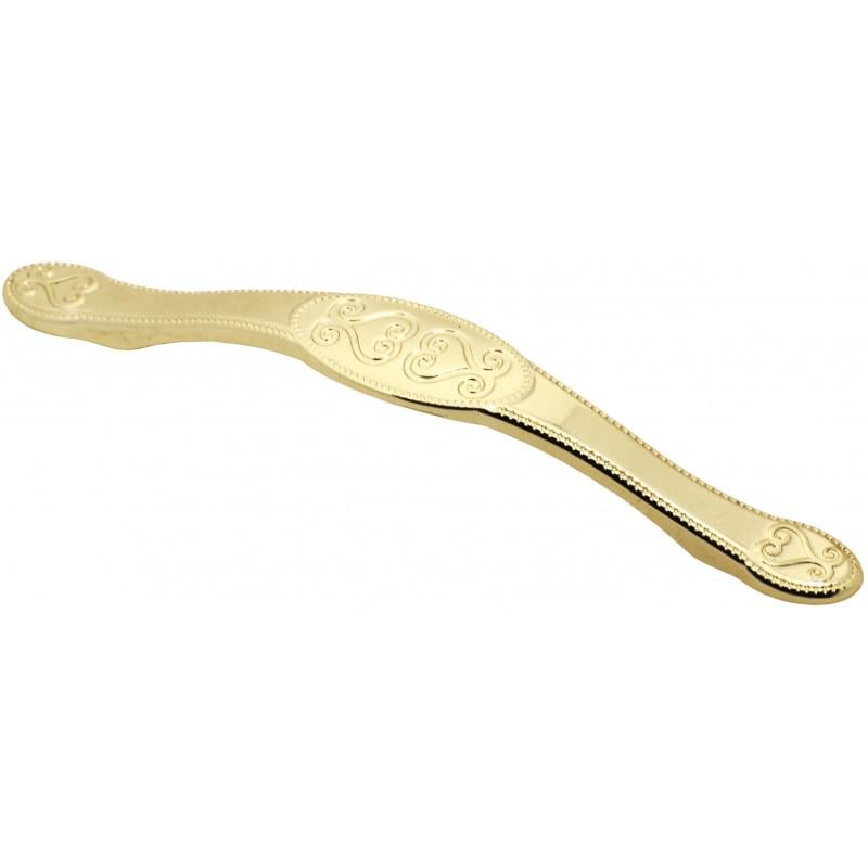 Ручка мебельная OZKM Kalpli 5418-01 128 мм Золото