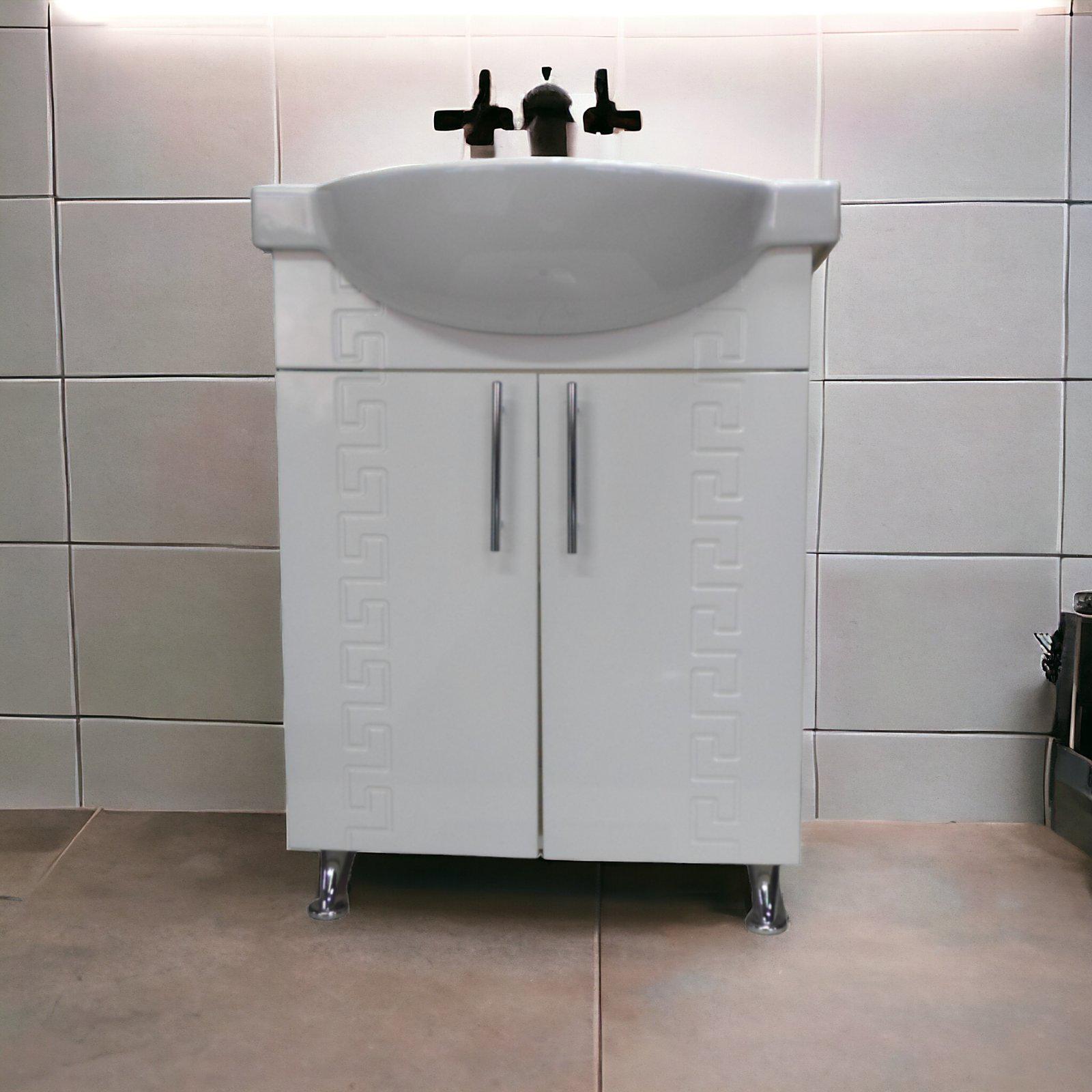 Тумба в ванну The MIX The MIX-Греция c керамическим умывальником 65 см - фото 11 Тумба в ванну The MIX The MIX-Греция c керамическим умывальником 65 см - фото 11