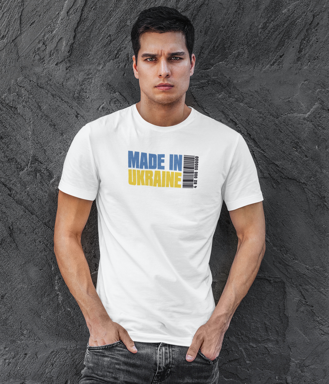 Футболка чоловіча Mishe 11000191 з написом S (75212979)